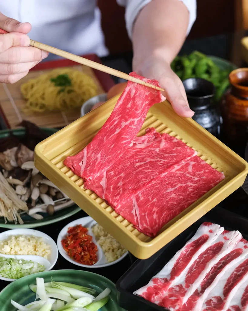 The quality of the meat at Mo-mo Paradise